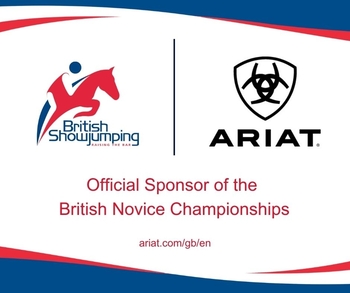 Ariat Announced as Sponsor of the British Novice Championships 2026 